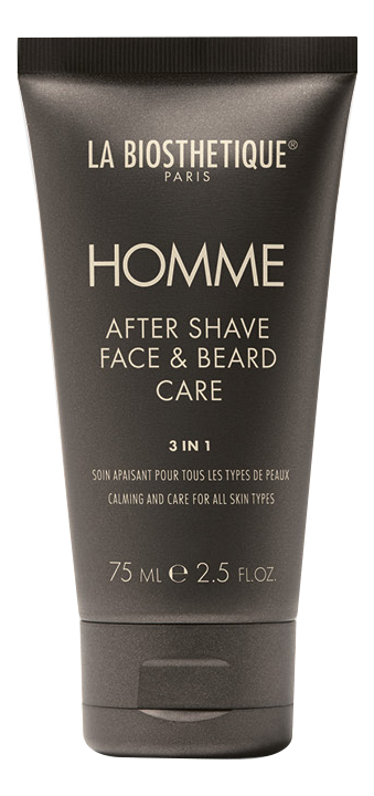 ревитализирующая эмульсия для лица и бороды homme after shave face & beard care 75мл