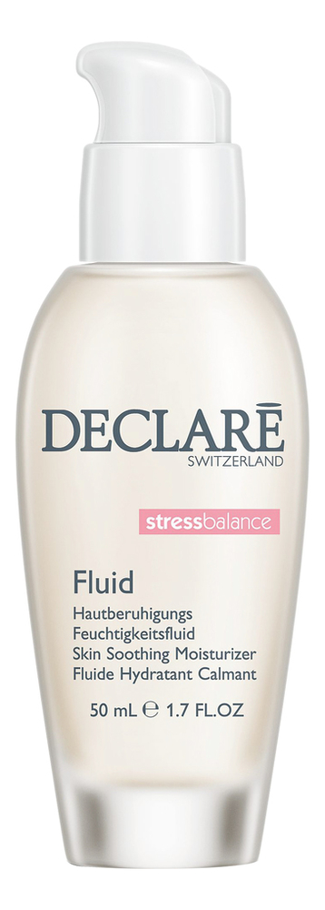 успокаивающая восстанавливающая эмульсия для лица stress balance skin soothing moisturizer fluid 50мл