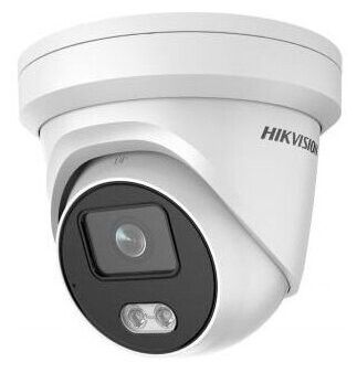 камера видеонаблюдения hikvision ds-2cd2327g2-lu(c) (4mm) белый
