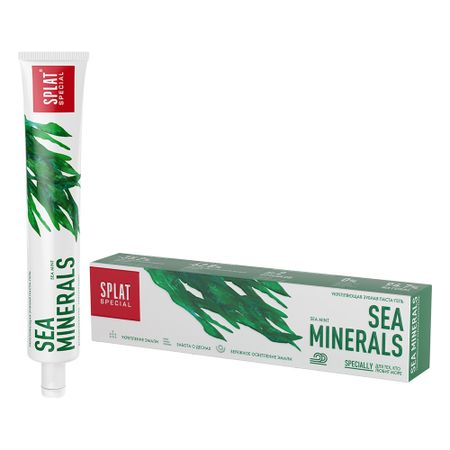 зубная паста для укрепления эмали splat special sea minerals морские минералы