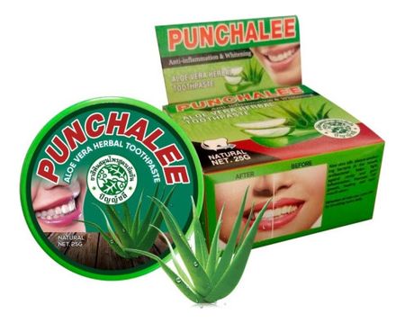 растительная зубная паста с экстрактом алоэ вера aloe vera herbal toothpaste: паста 25г