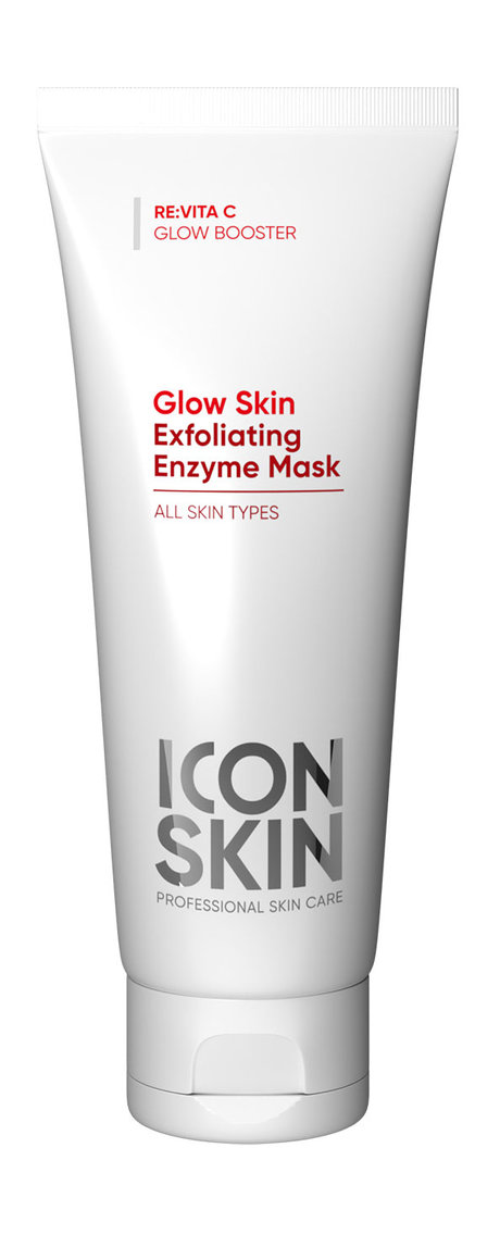 icon skin glow skin exfoliating enzyme mask