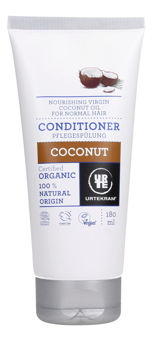 кондиционер для нормальных волос с экстрактом кокоса organic coconut conditioner: кондиционер 180мл