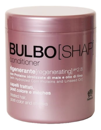 восстанавливающий кондиционер для окрашенных волос bulboshap conditioner post color & streaks: кондиционер 1000мл