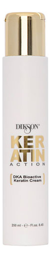 биоактивный крем-кондиционер для волос с кератином dka bioactive keratin cream no4: крем-кондиционер 250мл