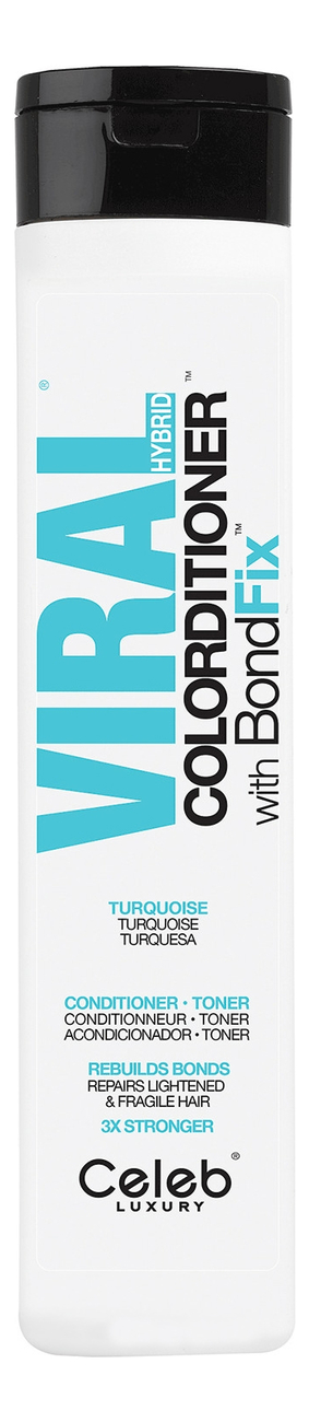 тонирующий кондиционер для волос viral colorditioner with bondfix 244мл: red
