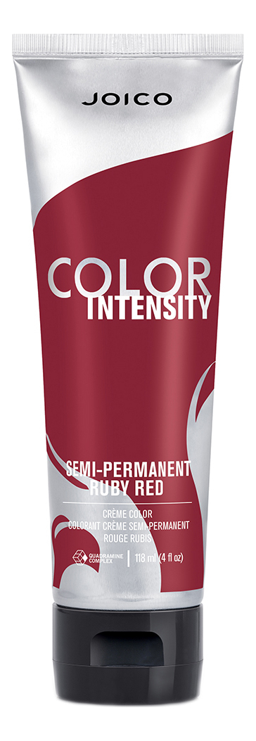 тонирующий крем-кондиционер для волос интенсивного действия color intensity semi-permanent 118мл: ruby red