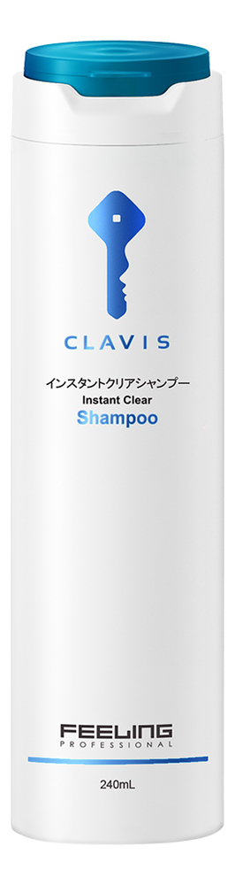шампунь для кожи головы склонной к появлению перхоти feeling professional instant clear shampoo 240мл
