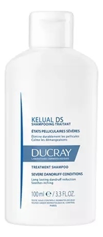 шампунь для волос против перхоти kelual ds shampooing traitant squamoreducteur anti-recidive 100мл