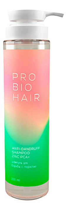 шампунь для волос против перхоти pro bio hair anti-dandruff shampoo 350мл