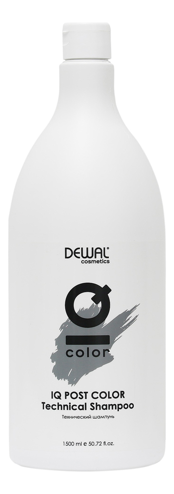 технический шампунь для волос cosmetics iq color post тechnical shampoo 1500мл