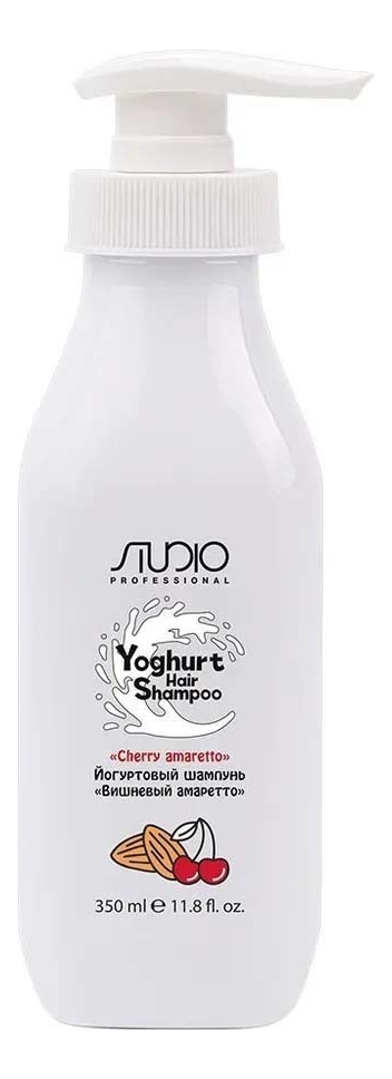 йогуртовый шампунь для волос studio yoghyrt hair shampoo 350мл: вишневый амаретто