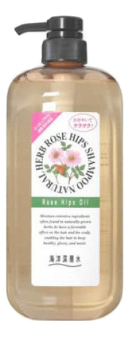 шампунь для волос с маслом шиповника natural herb rose hips shampoo 1000мл