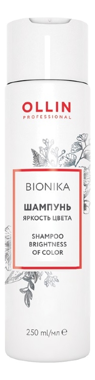 шампунь для окрашенных волос яркость цвета bionika shampoo for colored hair brightness of color: шампунь 250мл