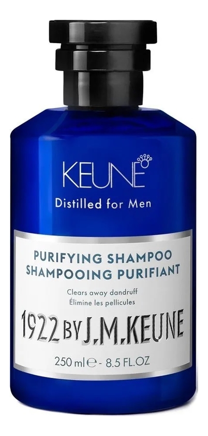 обновляющий шампунь для волос против перхоти 1922 by j.m.keune purifying shampoo: шампунь 250мл