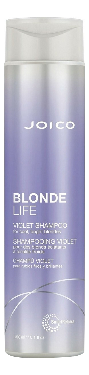 шампунь для холодных ярких оттенков осветленных волос blonde life violet shampoo: шампунь 300мл