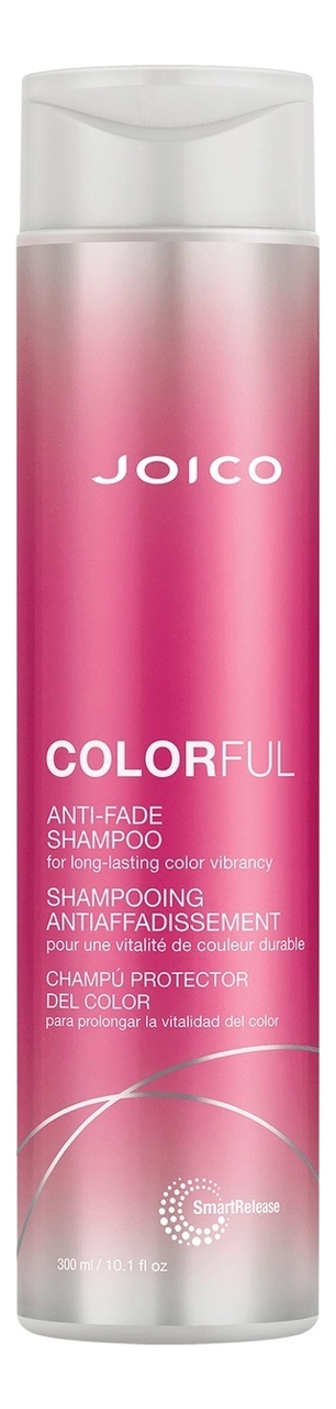 шампунь для защиты и яркости цвета волос colorful anti-fade shampoo: шампунь 300мл