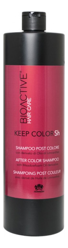 шампунь для окрашенных волос bioactive hair care keep color post shampoo: шампунь 1000мл