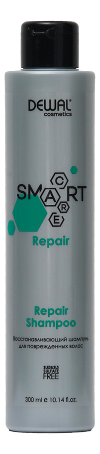 шампунь восстанавливающий для поврежденных волос cosmetics smart care repair shampoo: шампунь 300мл
