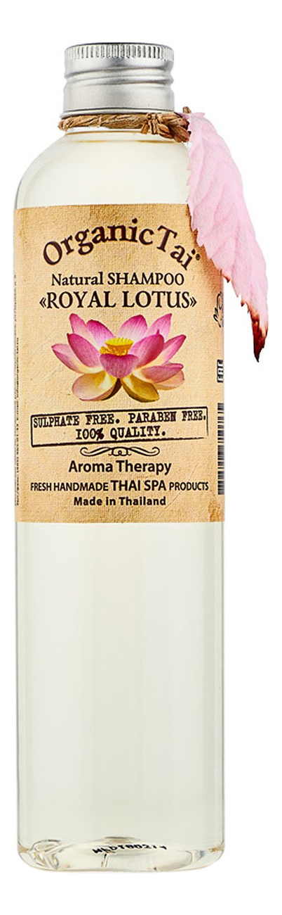 натуральный шампунь для волос natural shampoo royal lotus 260мл: шампунь 260мл