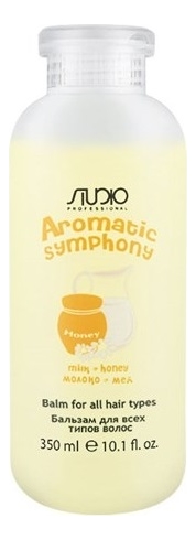 шампунь для волос молоко и мед studio aromatic symphony: шампунь 350мл