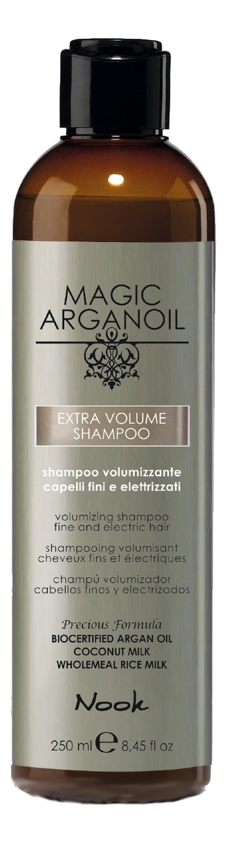 шампунь для объема тонких и ослабленных волос extra volume shampoo: шампунь 250мл