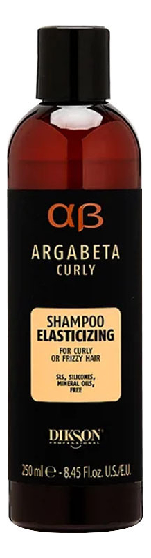 эластичный шампунь для вьющихся волос argabeta curly elasticizing shampoo: шампунь 250мл