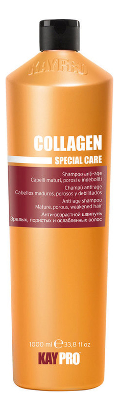шампунь с коллагеном для длинных волос collagen special care: шампунь 1000мл