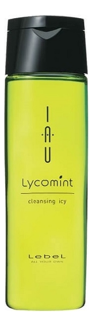 шампунь для волос охлаждающий iau lycomint cleansing icy: шампунь 200мл