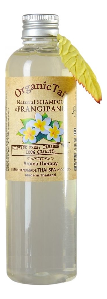 натуральный шампунь для волос natural shampoo frangipani 260мл: шампунь 260мл