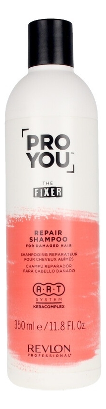 восстанавливающий шампунь для волос pro you the fixer repair shampoo: шампунь 350мл