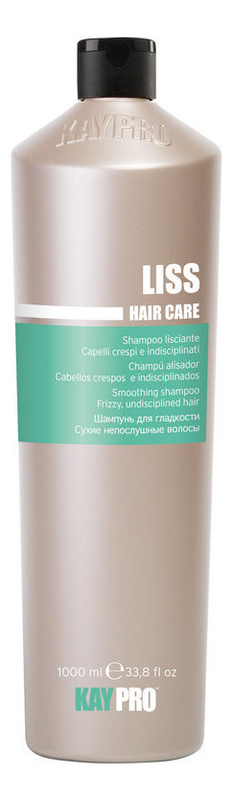 шампунь для разглаживания вьющихся волос liss hair care: шампунь 1000мл