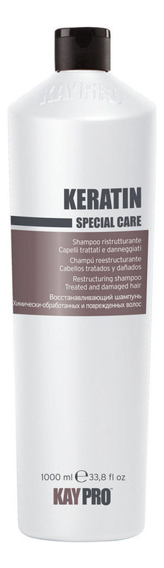 шампунь для волос с кератином keratin special care: шампунь 1000мл