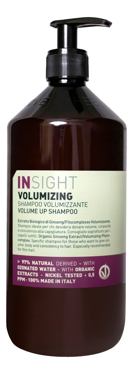 шампунь для объема волос volumizing volume up shampoo: шампунь 900мл