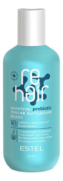 шампунь-prebiotic против выпадения волос rehair: шампунь 250мл