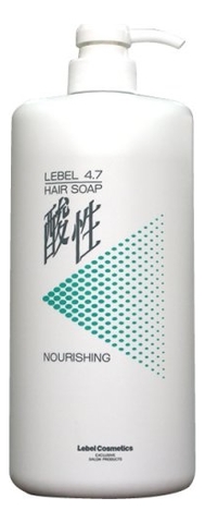 шампунь для волос жемчужный ph 4.7 hair soap nourishing: шампунь 1200мл