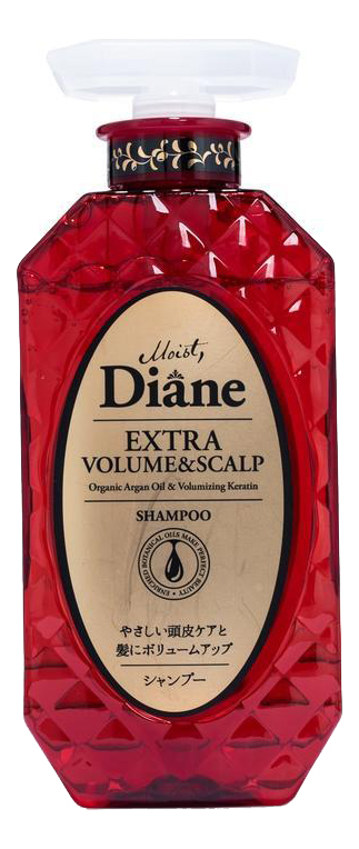 кератиновый шампунь для волос объем perfect beauty extra volume & scalp shampoo 450мл