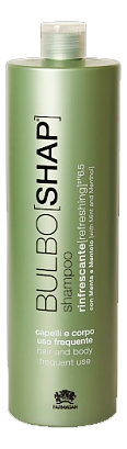 освежающий шампунь для волос и тела bulboshap hair and body freguent use shampoo: шампунь 1000мл