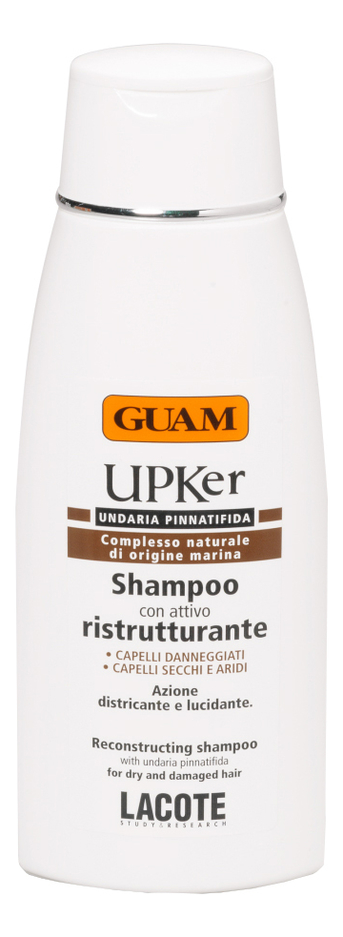 шампунь для волос реструктурирующий upker shampoo con attivo ristrutturante 200мл