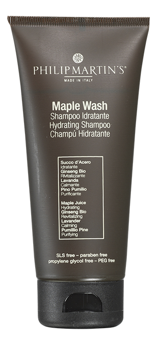 увлажняющий шампунь для волос maple wash hydrating shampoo: шампунь 75мл