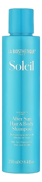 шампунь для волос и тела после загара soleil shampooing: шампунь 250мл