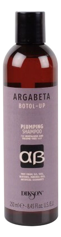 уплотняющий шампунь для волос argabeta botol-up plumping shampoo : шампунь 250мл