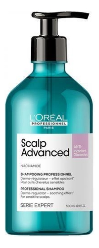 шампунь для чувствительной кожи головы serie expert scalp advanced: шампунь 500мл