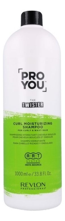 увлажняющий шампунь для волнистых и кудрявых волос pro you the twister curl moisturizing shampoo: шампунь 1000мл