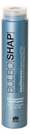 балансирующий регулирующий шампунь для жирных волос bulboshap sebum regulator for oily hair shampoo: шампунь 250мл