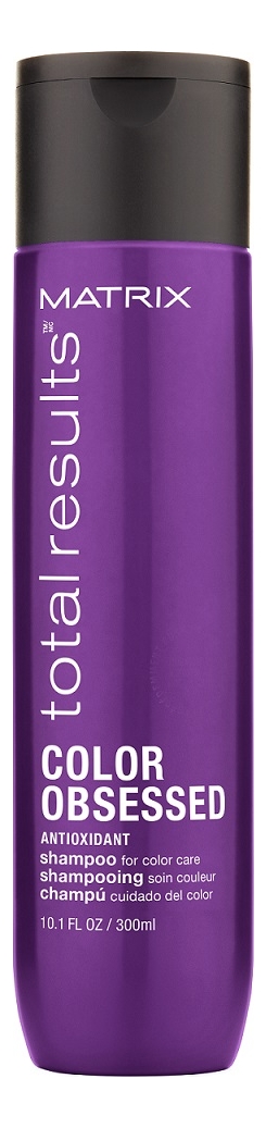 шампунь для волос с антиоксидантами total results color obsessed antioxidant shampoo: шампунь 300мл