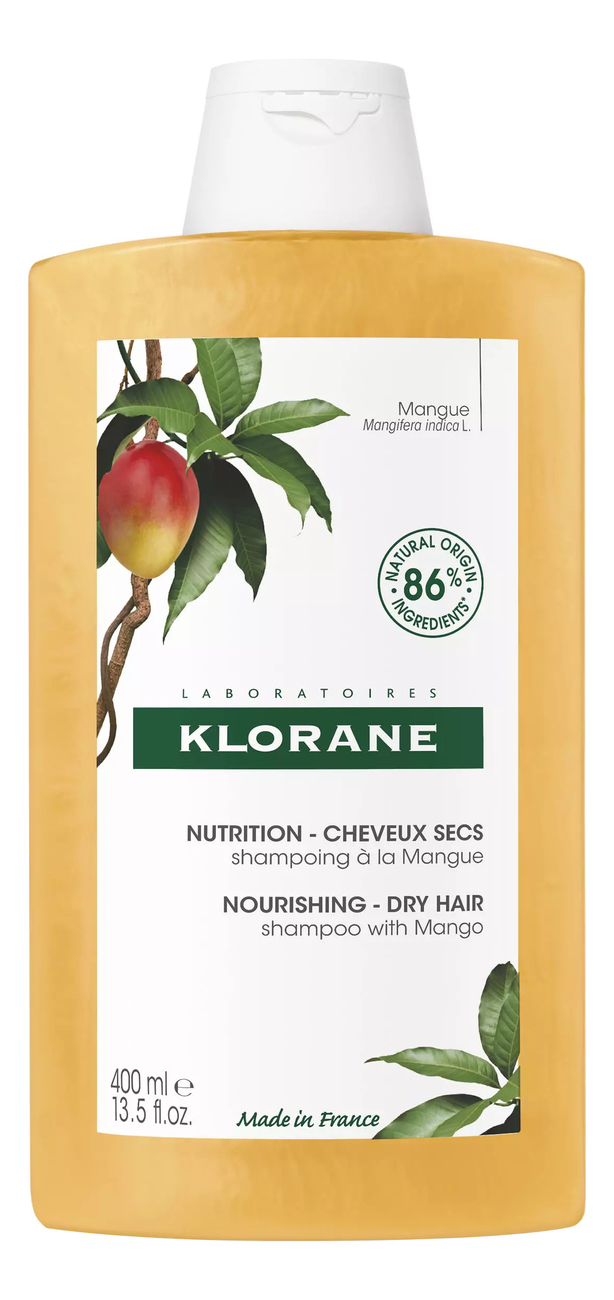 шампунь для волос с маслом манго beurre de mangue shampooing traitant nutritif: шампунь 400мл