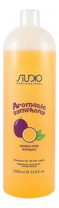 шампунь для волос маракуйя studio aromatic symphony 1000мл