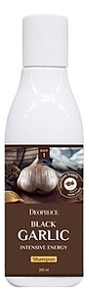 шампунь для волос с экстрактом черного чеснока shampoo black garlic intensive energy 200мл: шампунь 200мл
