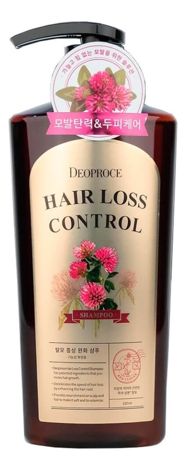 шампунь от выпадения волос hair loss control shampoo 510мл